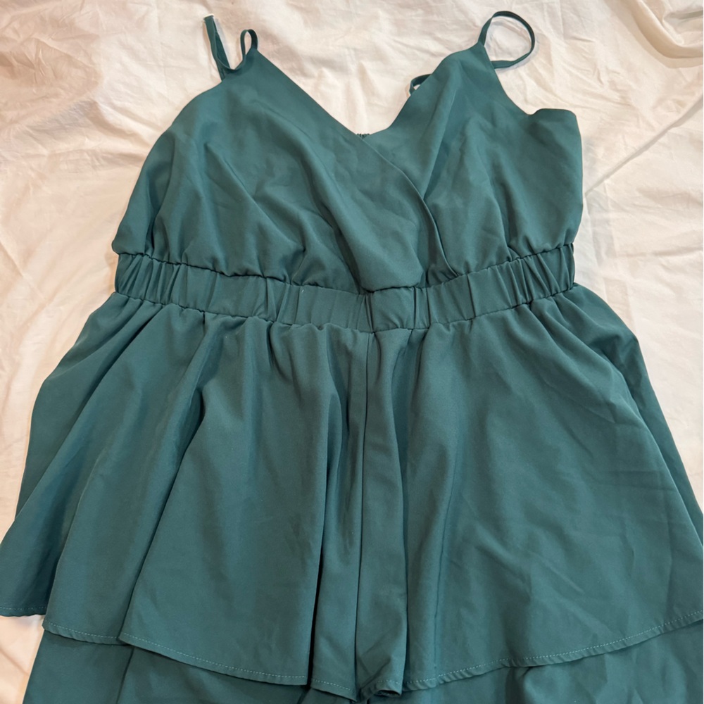 Teal romper